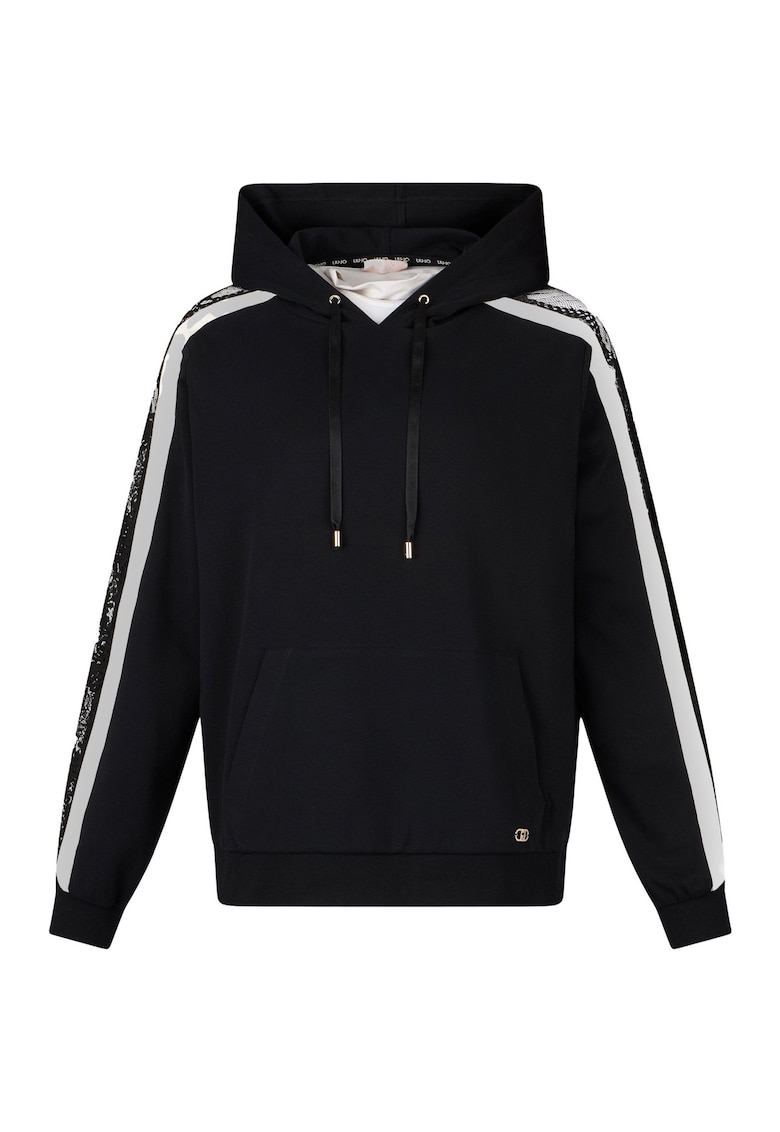 Худи с дантела - Черен - Liu Jo