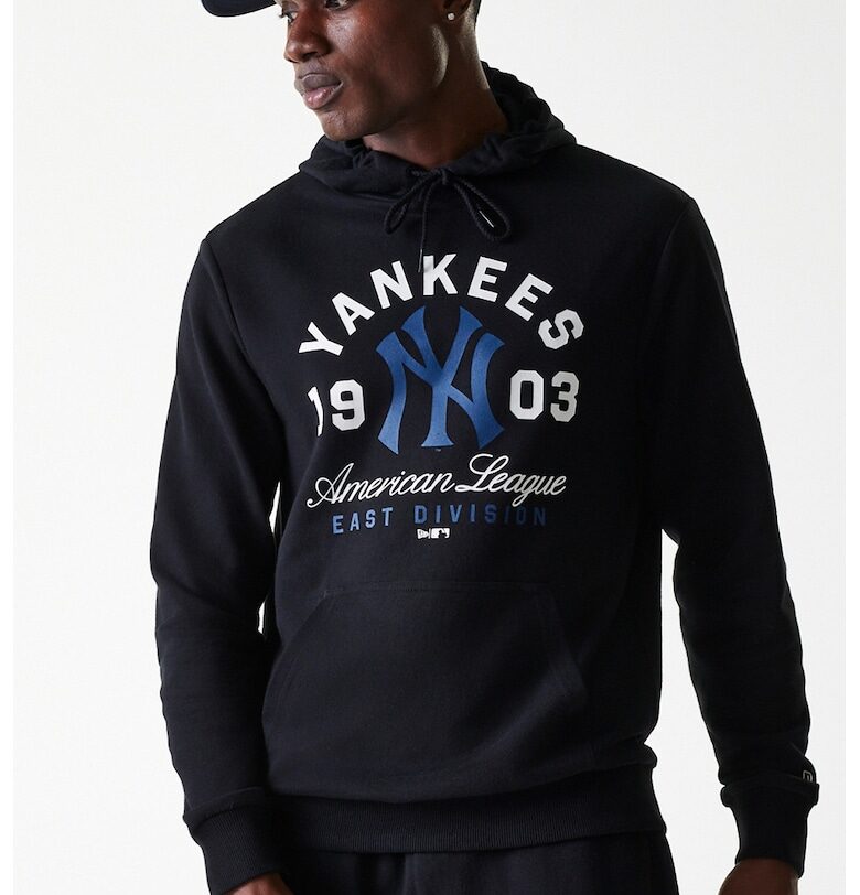 Худи с джоб кенгуру и лого New Era