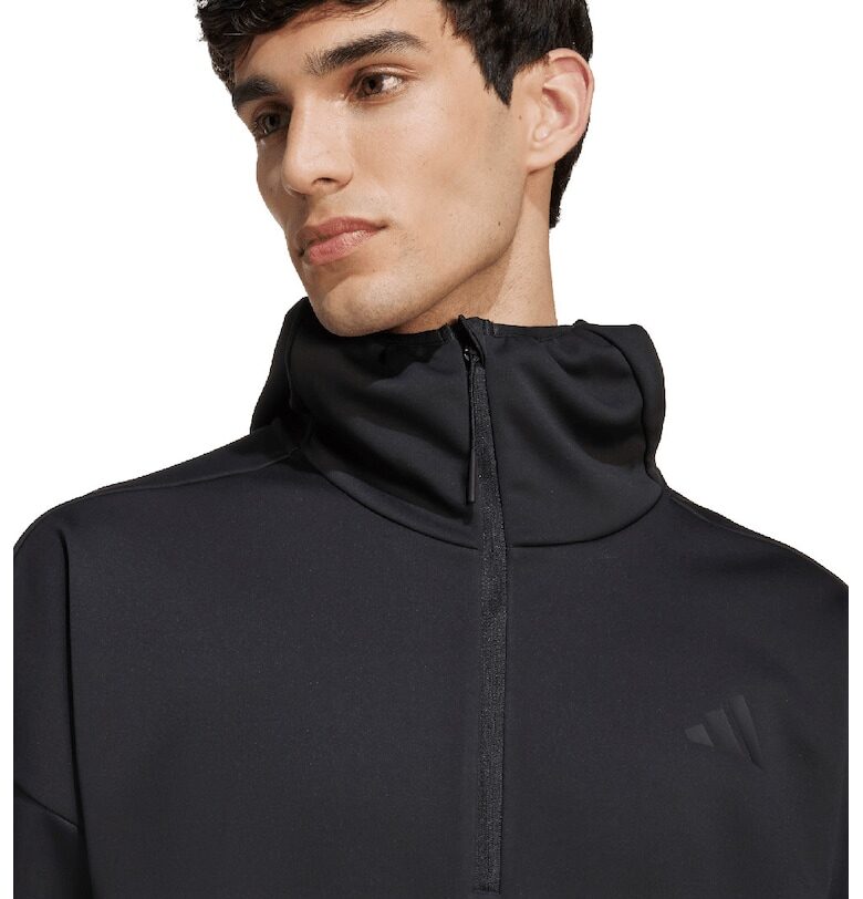 Худи с къс цип с джобове adidas Sportswear