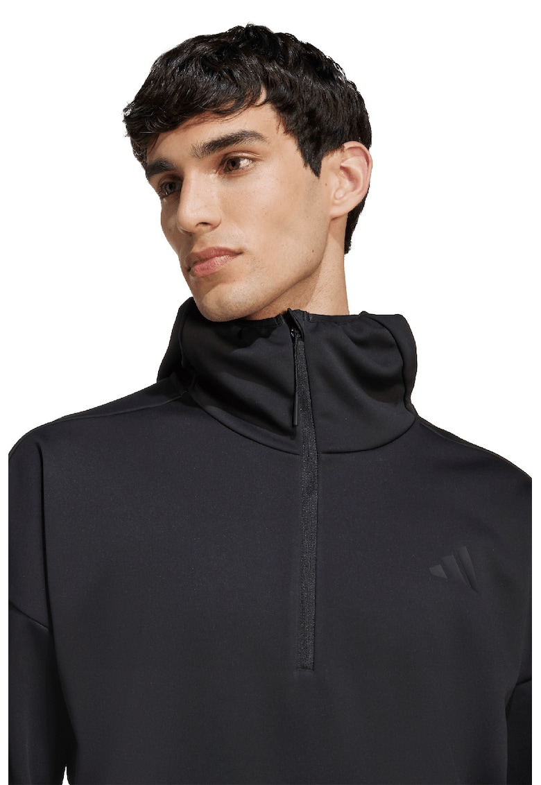 Худи с къс цип с джобове adidas Sportswear