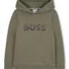 Худи с лого BOSS Kidswear