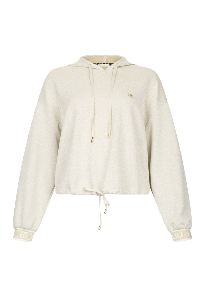 Худи с лого на маншетите Liu Jo