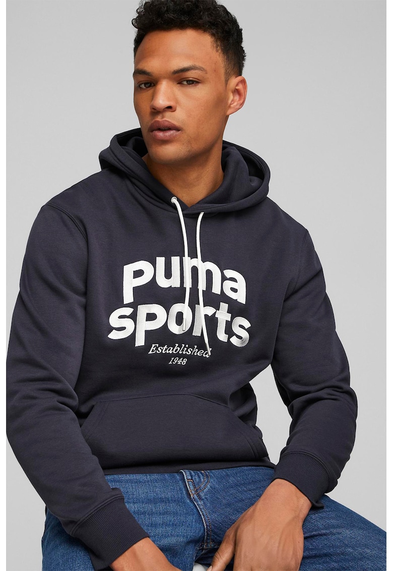 Худи с памук с бродирано лого Puma