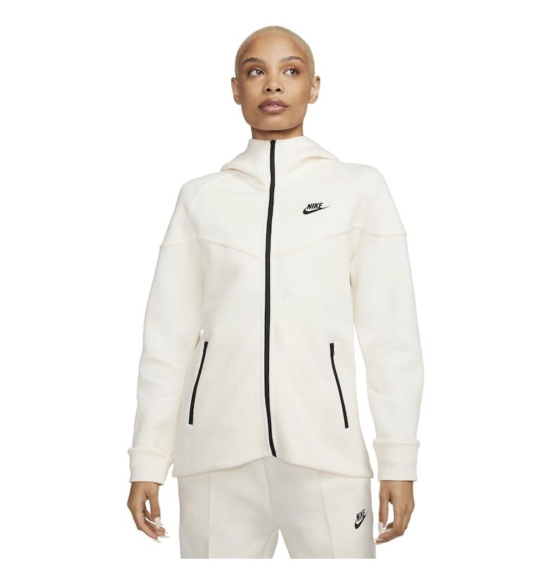 Худи с памук с цип Nike