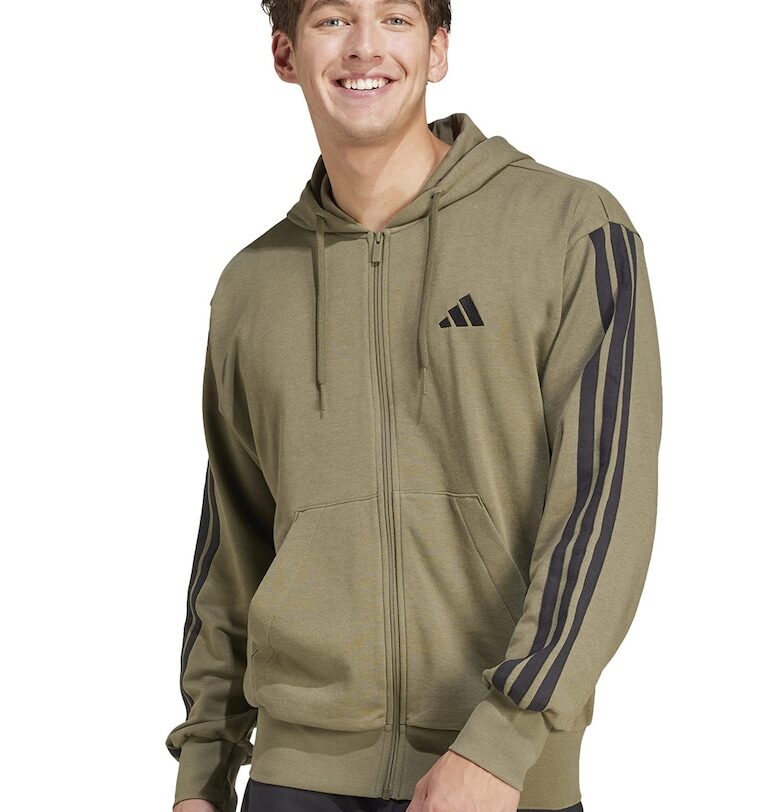 Худи с памук с цип adidas Sportswear