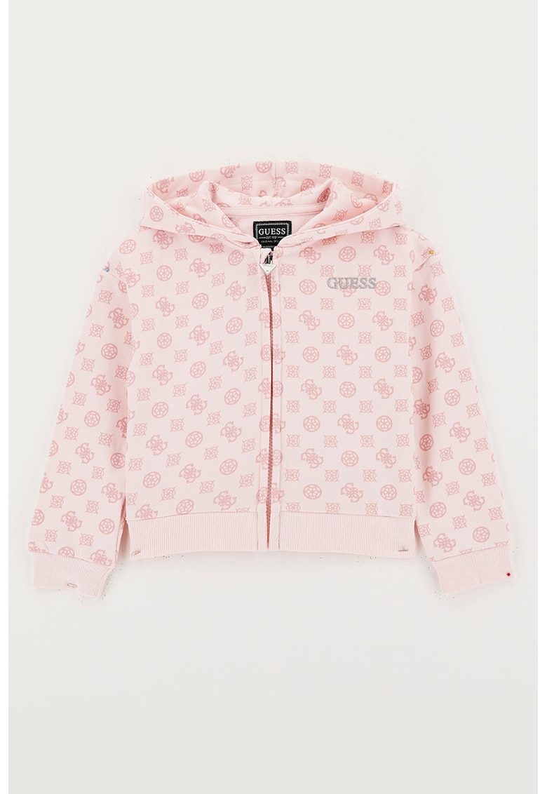 Худи с принт и цип GUESS KIDS