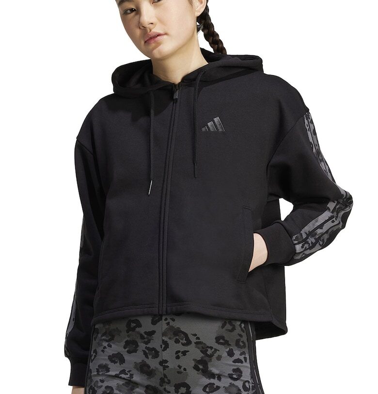 Худи с цип и два джоба adidas Sportswear