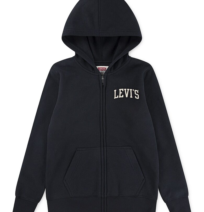 Худи с цип и лого Levis