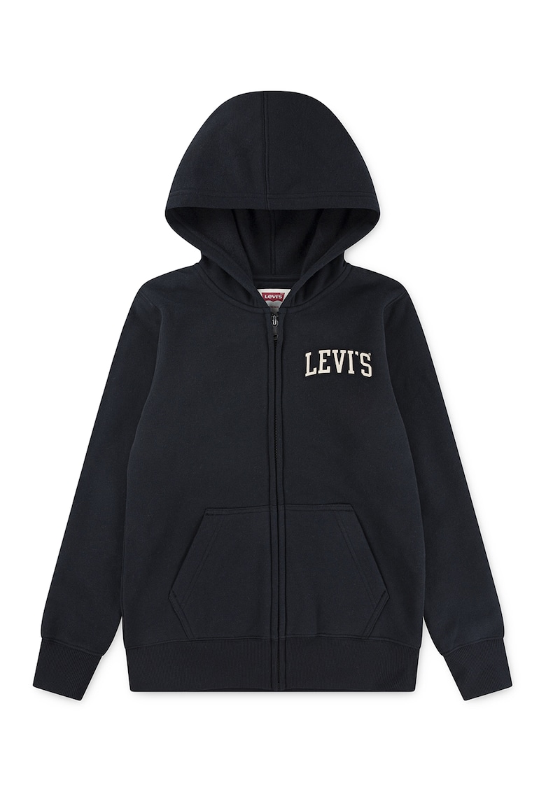 Худи с цип и лого Levis