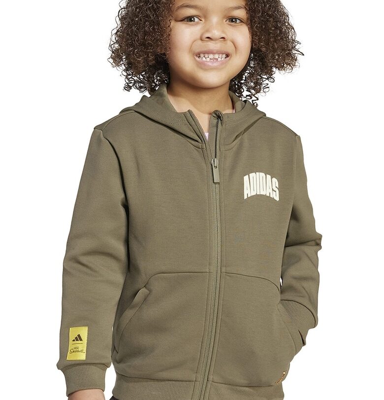 Худи с цип и шарка на Simpsons adidas Sportswear