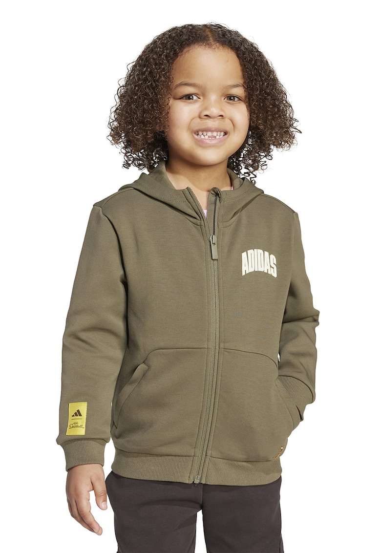 Худи с цип и шарка на Simpsons adidas Sportswear