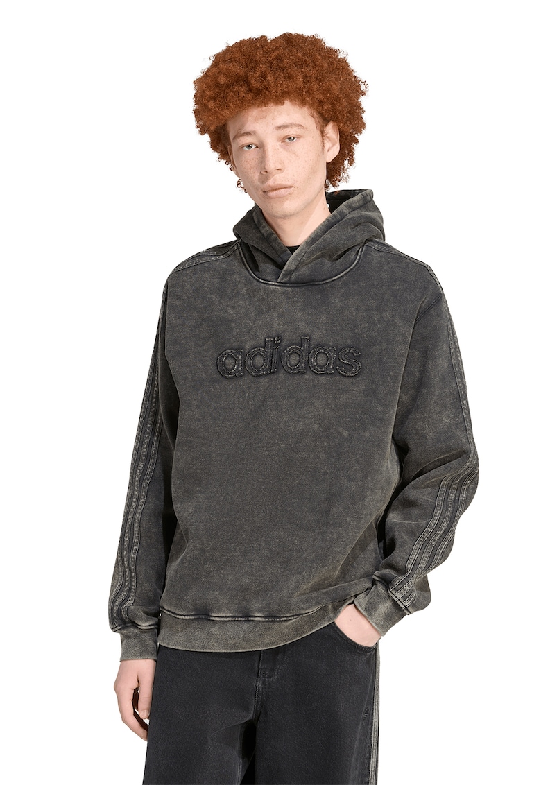 Худи със захабен ефект adidas Originals