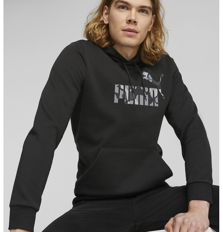 Худи със стандартна кройка и лого Puma