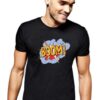 Черна мъжка тениска - Boom THEICONIC