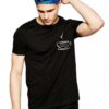 Черна мъжка тениска - Espresso Yourself II THEICONIC