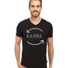 Черна мъжка тениска - Karma THEICONIC