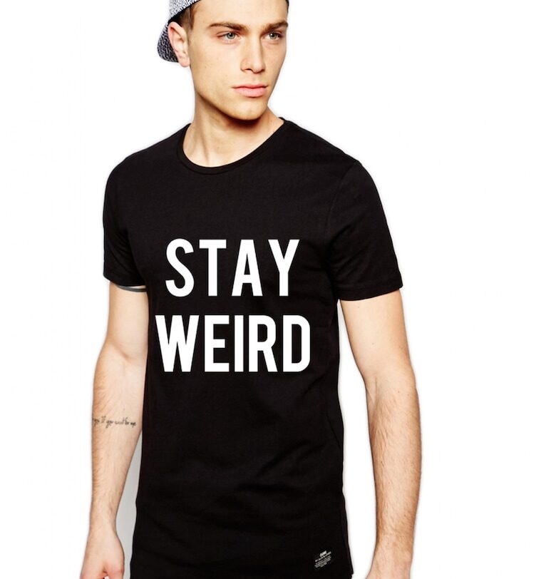 Черна мъжка тениска - Stay Wired THEICONIC