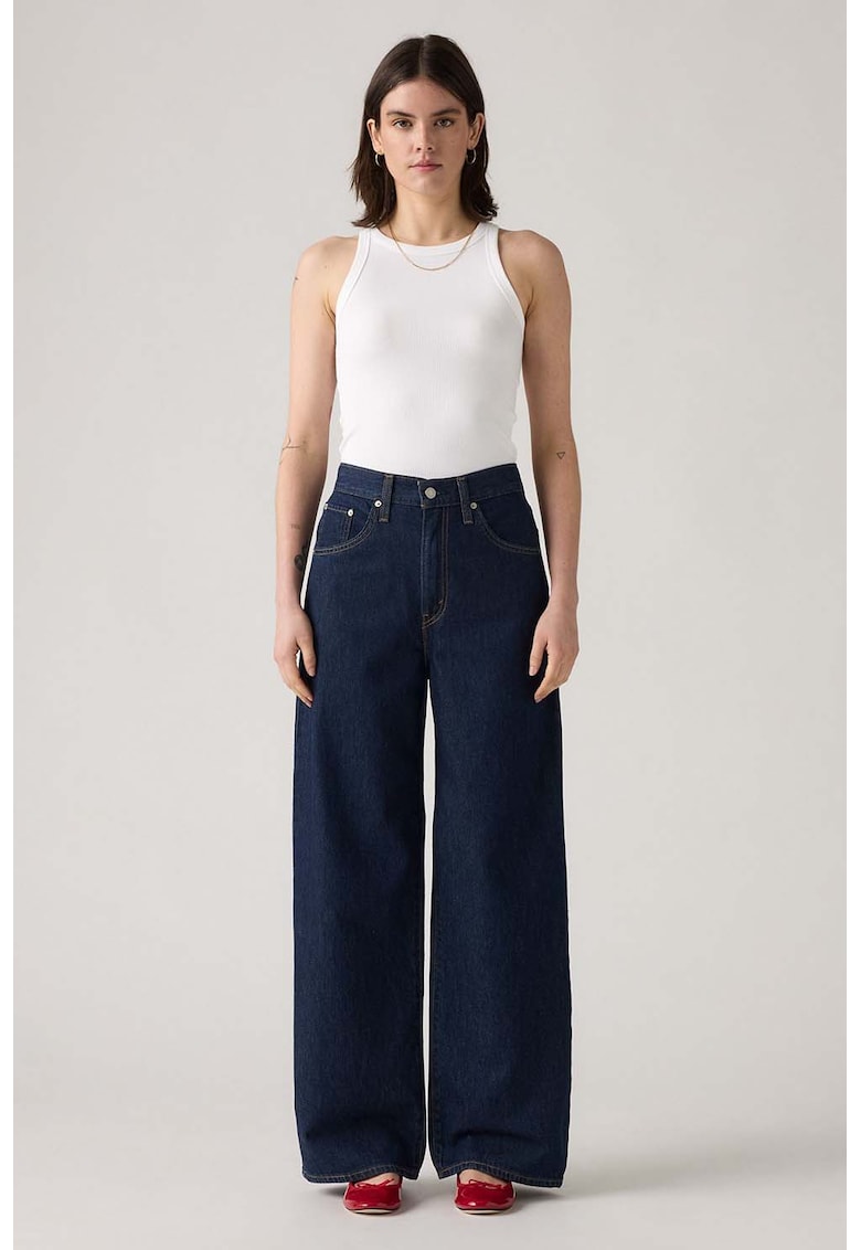 Широки прави дънки Youth Levis