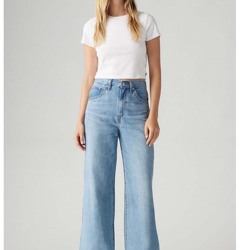 Широки прави дънки Youth Levis