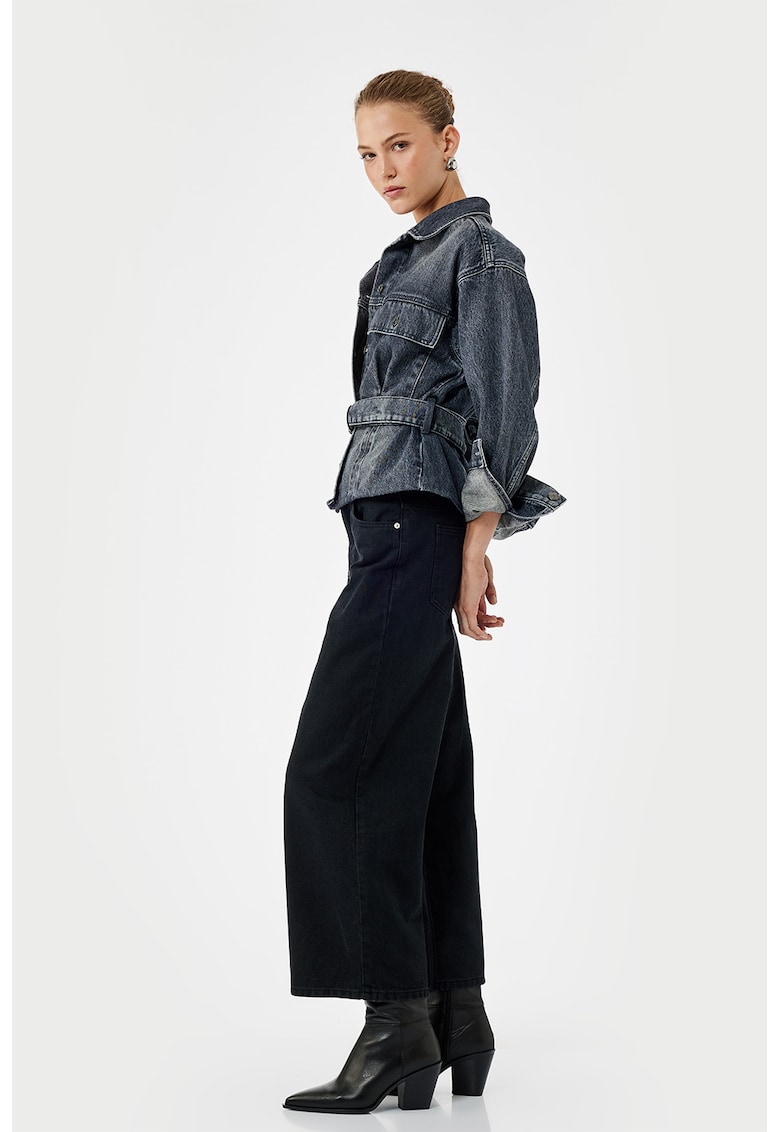 Широки скъсени дънки KOTON