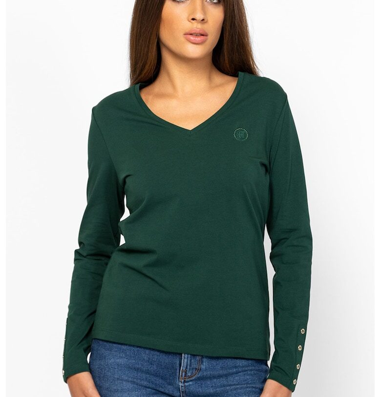 Шпиц блуза с копчета на ръкавите Heavy Tools