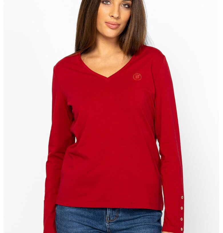 Шпиц блуза с копчета на ръкавите Heavy Tools