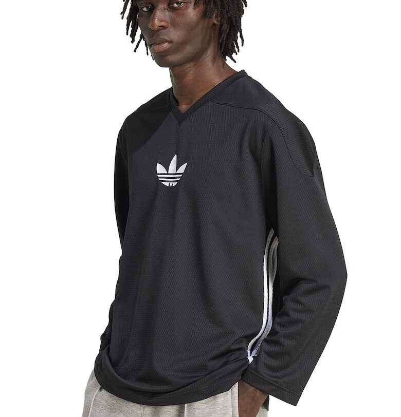 Шпиц блуза с монограм adidas Originals