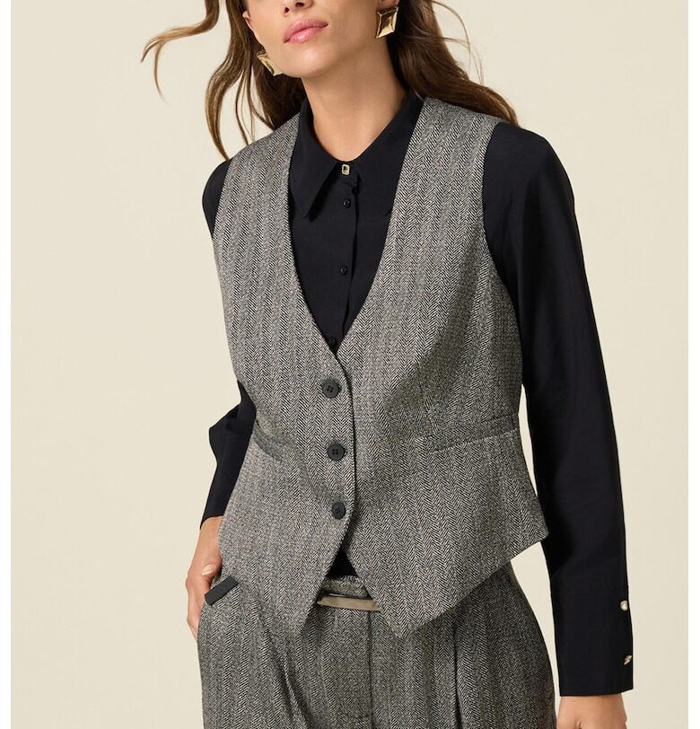 Шпиц елек с десен Oltre