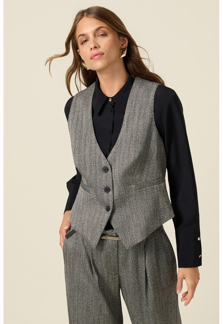 Шпиц елек с десен Oltre