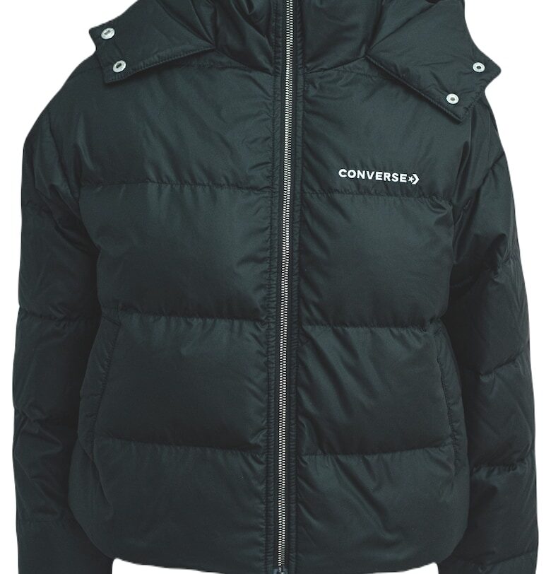 Яке  Дамско Късо Пухено Converse