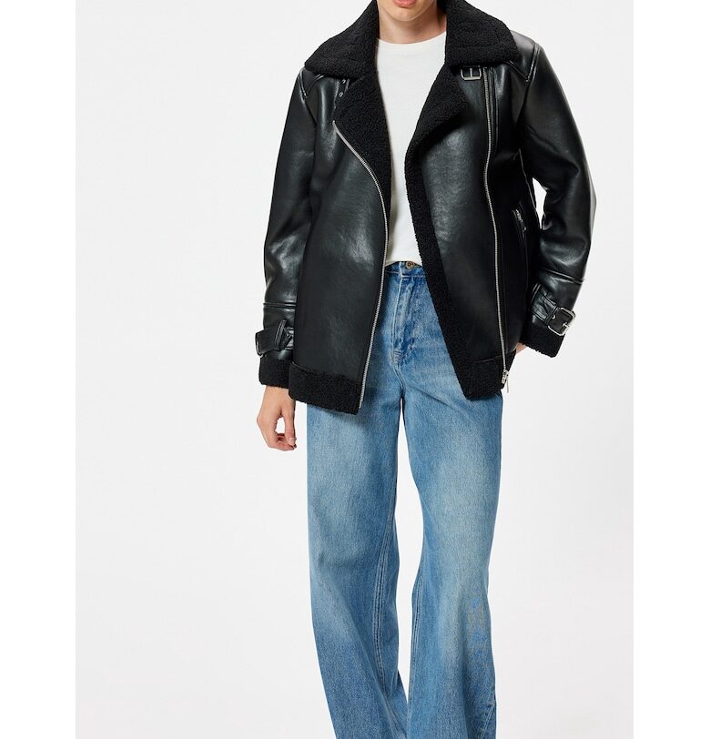 Яке от еко кожа KOTON