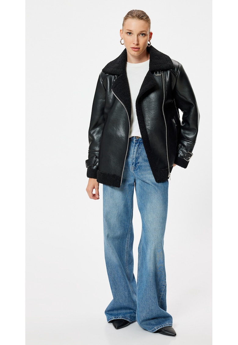 Яке от еко кожа KOTON