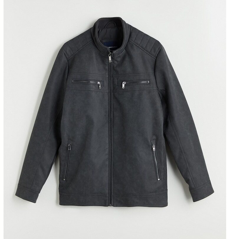 Яке от еко кожа с джоб с цип LC WAIKIKI