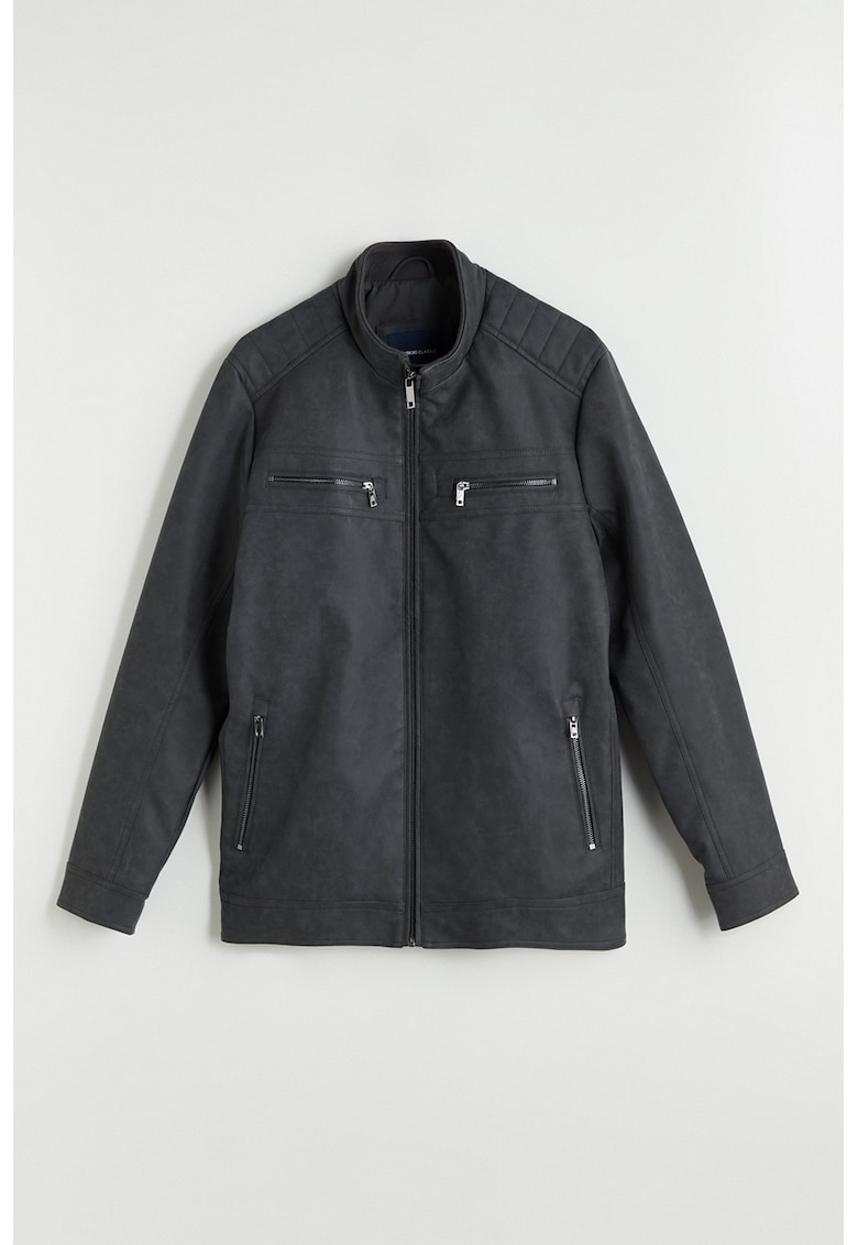 Яке от еко кожа с джоб с цип LC WAIKIKI