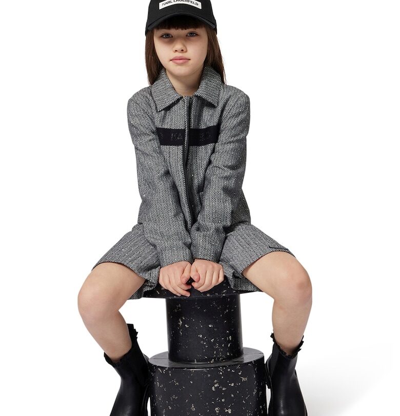 Яке с джобове отпред KARL LAGERFELD KIDS