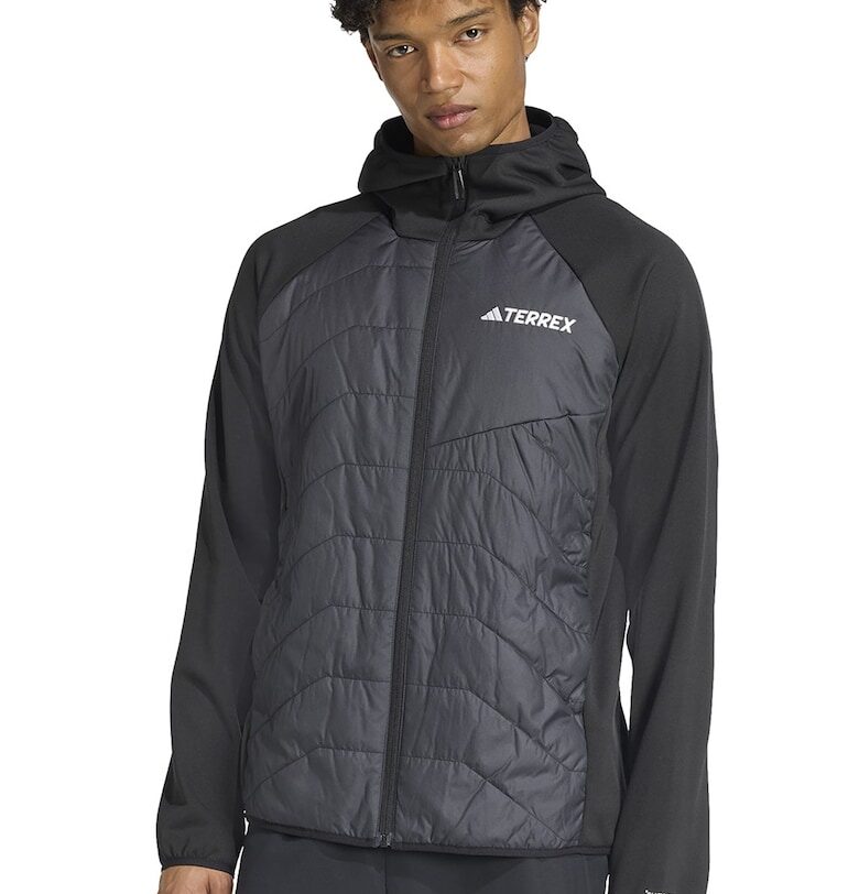 Яке с цип и качулка adidas Performance