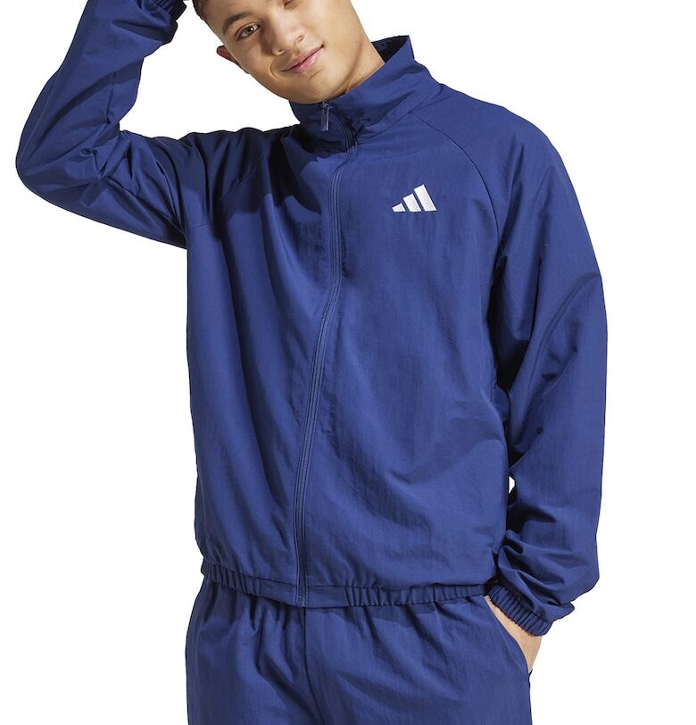 Яке с цип и лого adidas Sportswear