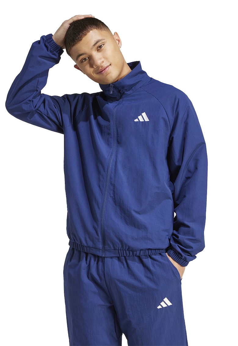 Яке с цип и лого adidas Sportswear