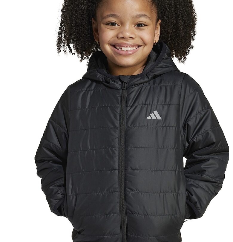 Яке с цип и светлоотразителни детайли adidas Sportswear