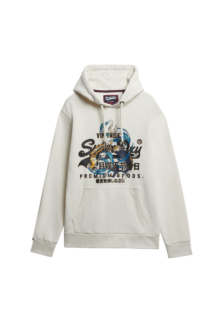 SUPERDRY - Худи с памук с графика Superdry Co