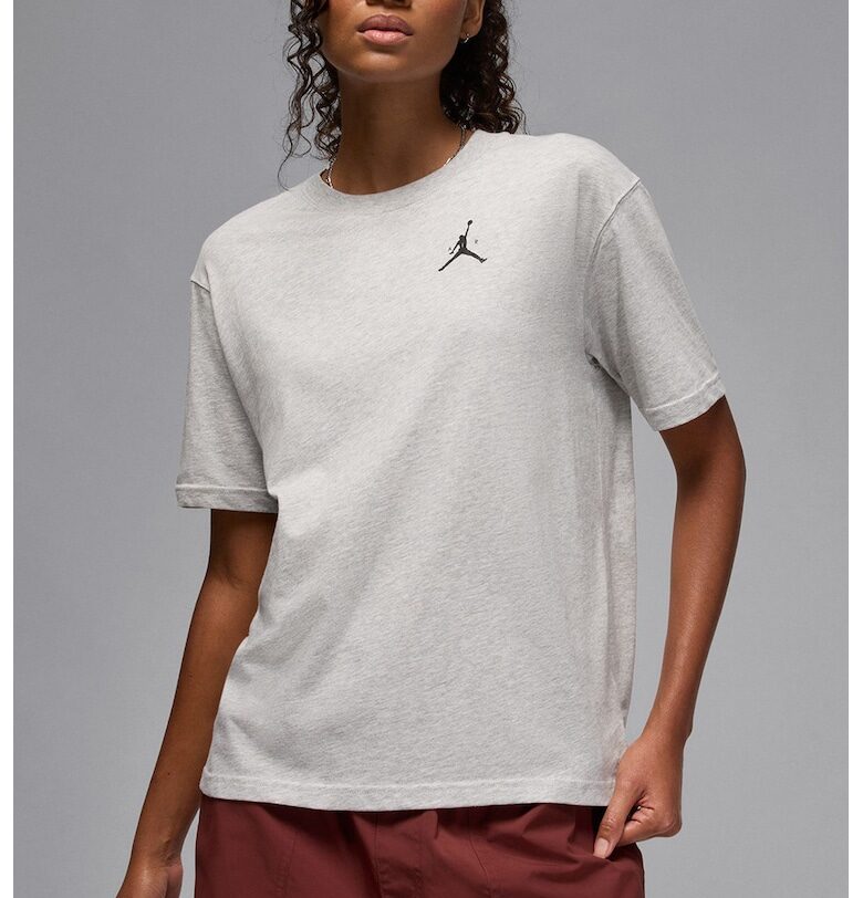 Баскетболна тениска Jumpman с овално деколте и лого Nike