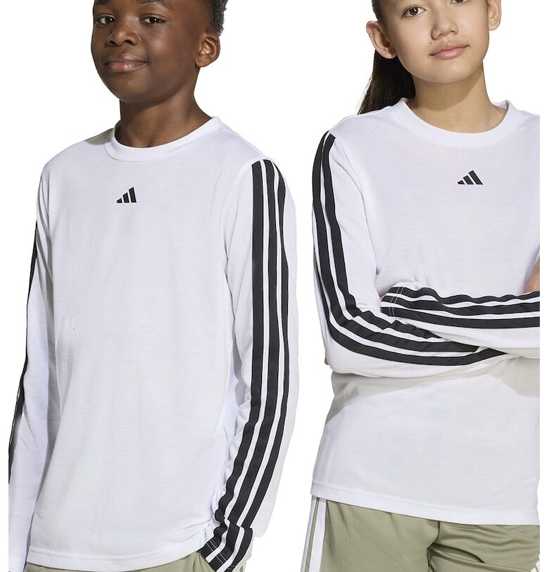 Блуза с контрастни лога adidas Sportswear