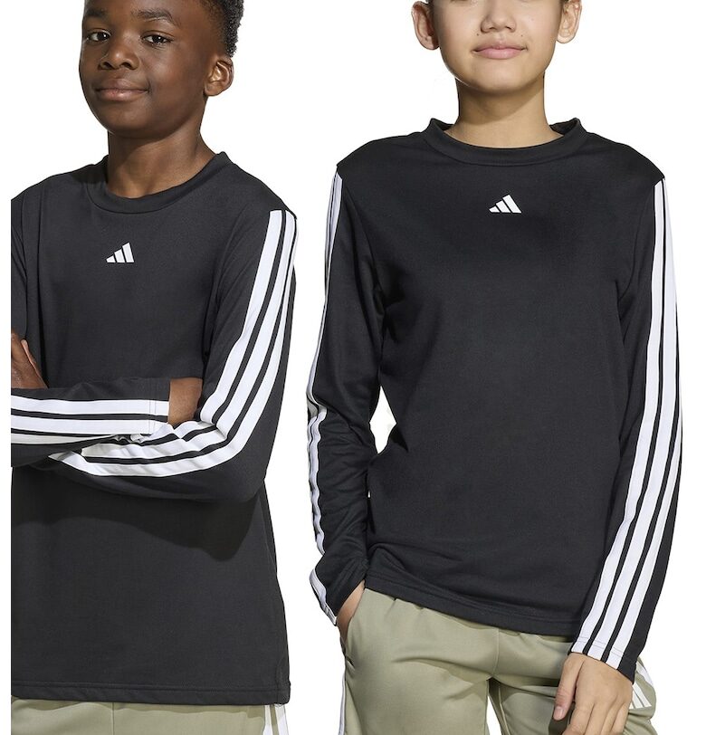 Блуза с контрастни лога adidas Sportswear