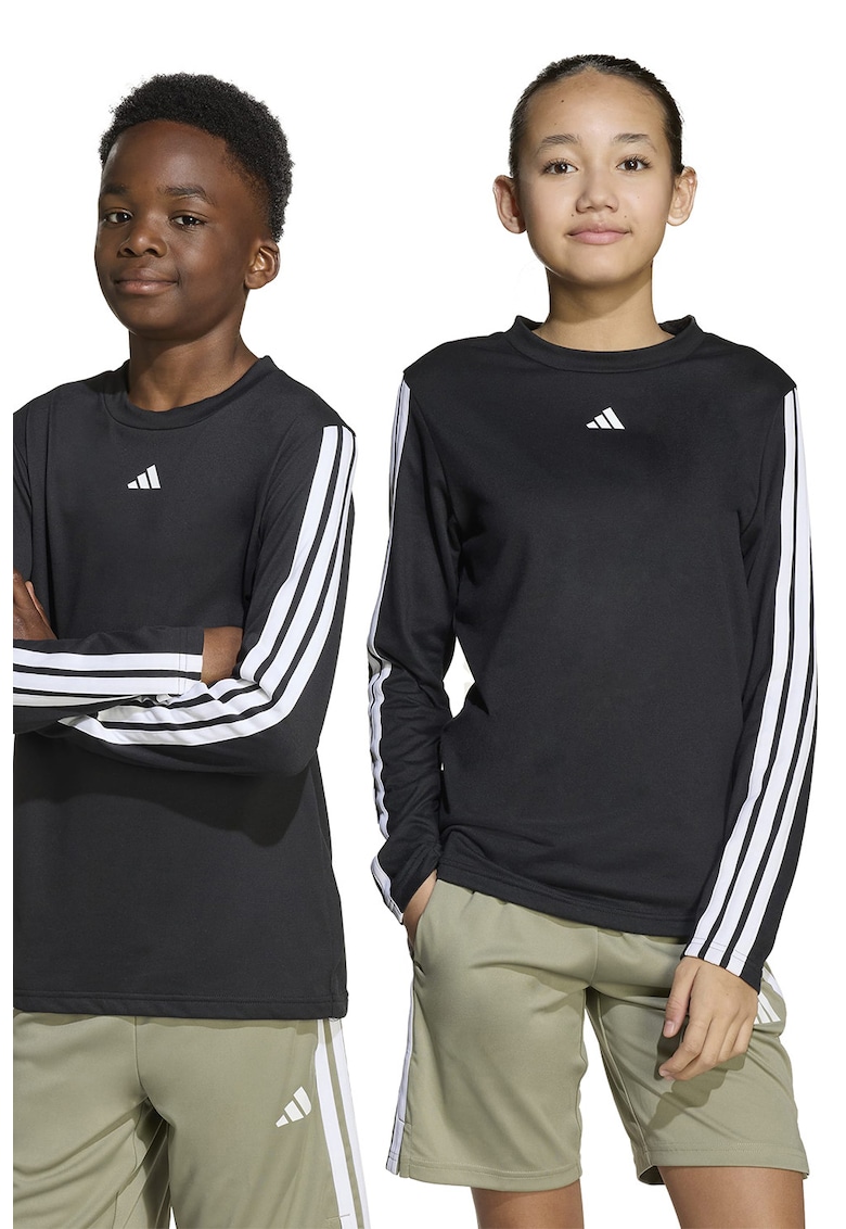 Блуза с контрастни лога adidas Sportswear