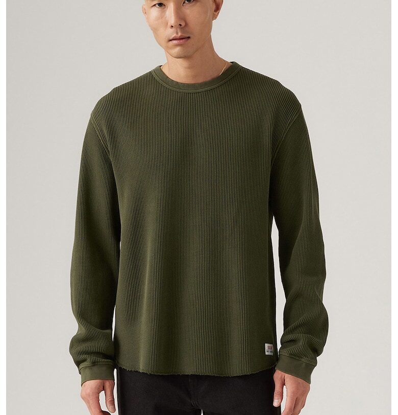 Блуза с овално деколте и паднали ръкави Levis