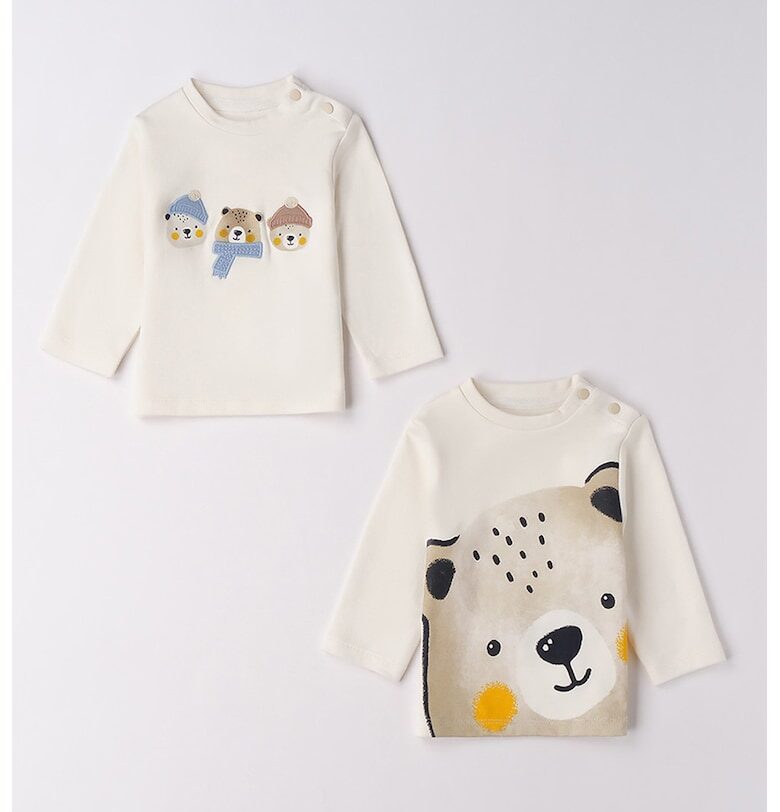 Блуза с принт - 2 броя IDO