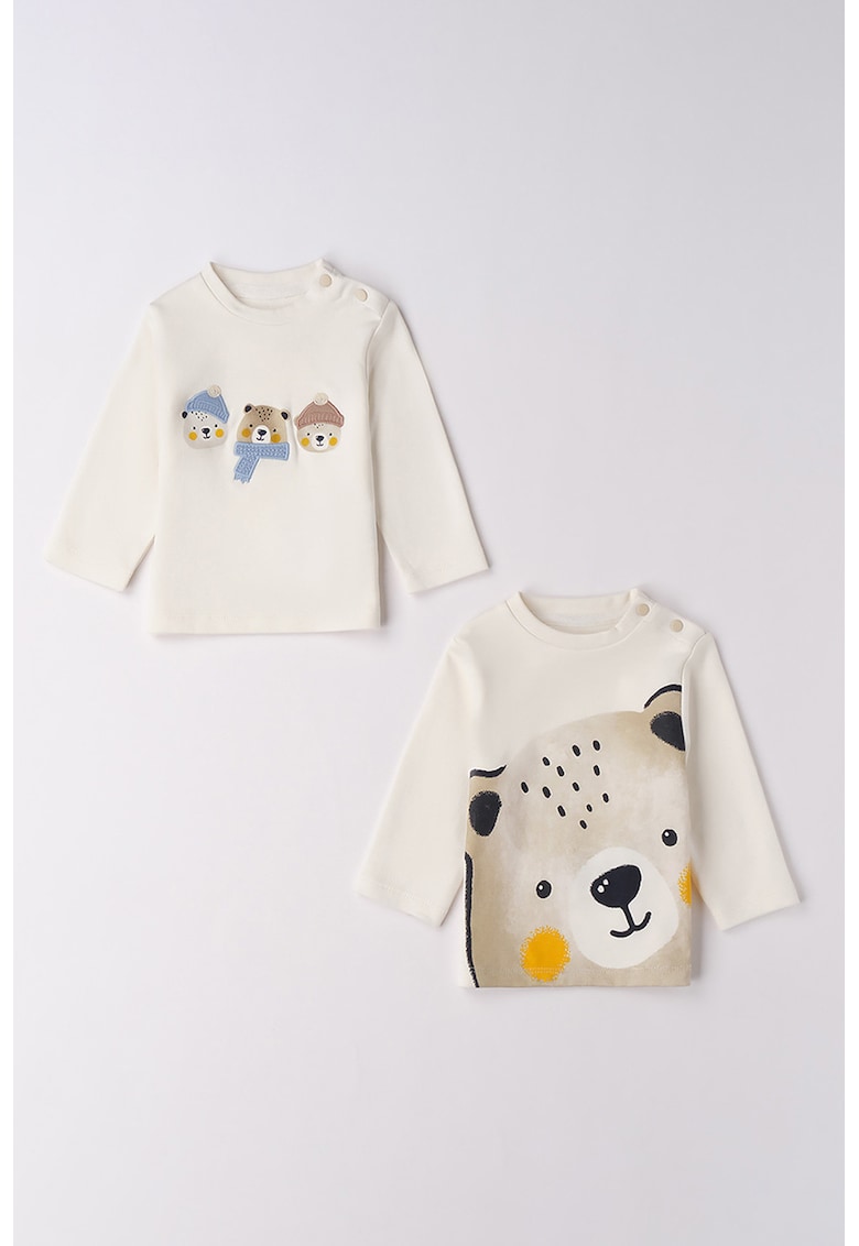 Блуза с принт - 2 броя IDO