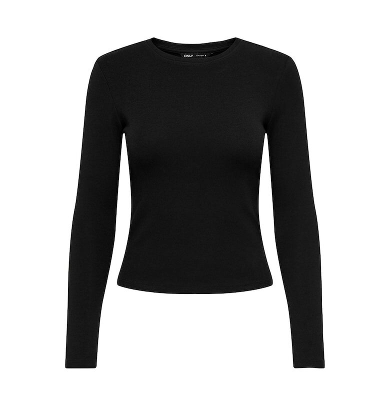 Вталена блуза с овално деколте Only