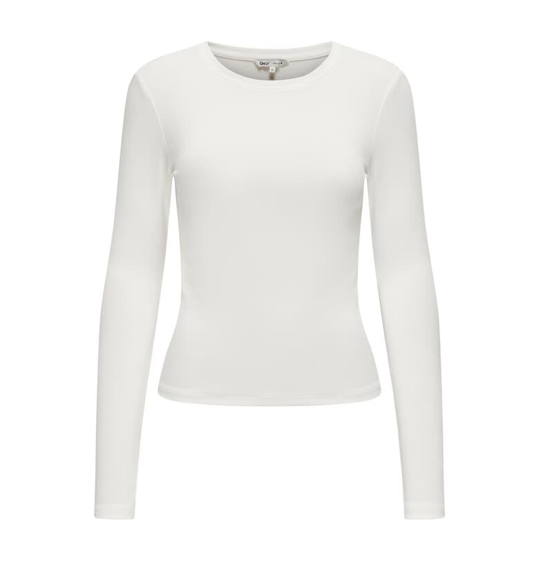 Вталена блуза с овално деколте Only