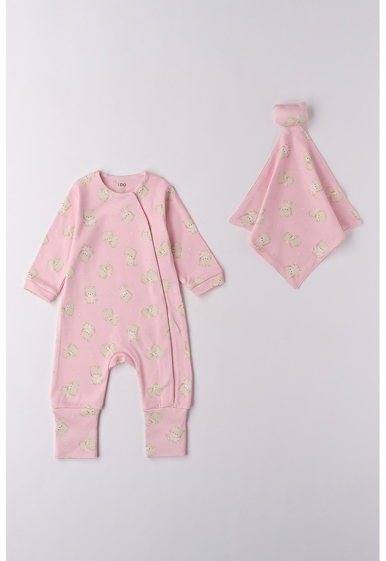 Гащеризон и одеалце с принт Teddy Bear - 2 части IDO